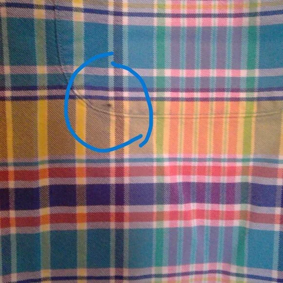 POLO RALPH LAUREN Men's Plaid Button Down Shirt Size XL - Picture 5 of 5